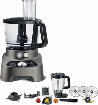 Moulinex Robot Multifunci&oacute;n 2l 1000w Gris - Fp825e10