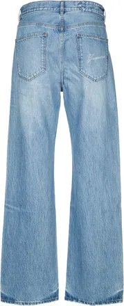 Jacquemus Mens Le De-Nimes Droit Bluetabac Cotton Jean