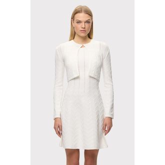 H&eacute;rve L&eacute;ger The Ellis Jacket in Alabaster at Nordstrom, Size Xx-Small
