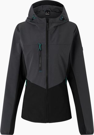 Regatta Womens Regatta Professional Womens/Ladies Ada Stretch Soft Shell Jacket - Black - Size: 20