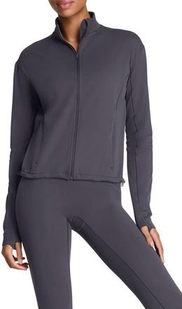 Spanx Brushed Full Zip Jacket in Storm at Nordstrom Rack, Size X-Large
