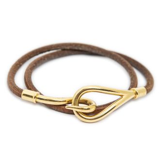 Herm&egrave;s Jumbo Hook Double Tour Bracelet armband