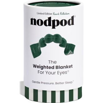 Nodpod Sleep Mask in Green Cabana at Nordstrom