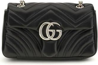 Gucci GG Marmont Shoulder Bag Black