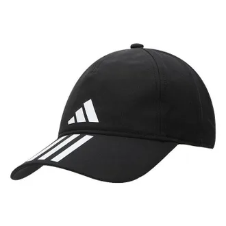 adidas 3-Stripes AEROREADY Running Training Baseball Cap Black IC6520