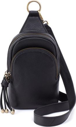 Hobo Small Cass Leather Sling Bag in Black at Nordstrom