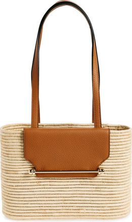 Strathberry Raffia Basket Tote in Tan at Nordstrom