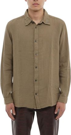 Diesel Olive Brown Regular Shirt