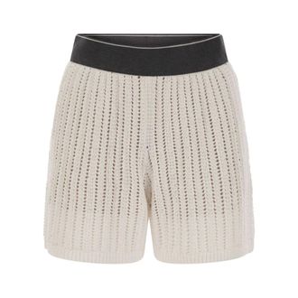 Brunello Cucinelli Brunello Cucinelli, Short Shorts, female, White, Size: XS Short Shorts