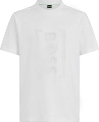 HUGO BOSS Hombre, Camisetas, Blanco, Talla: XL