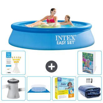 Intex Piscina Easy Set Redonda - 244x61 Cm - 7-piezas S245