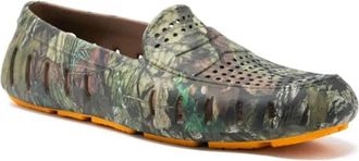 Floafers Country Club Driver Loafer Men 13D Mossy Oak Camo Slip On Shoes RHS9468
