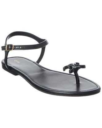 Celine Celine Bay Leather Thong Sandal