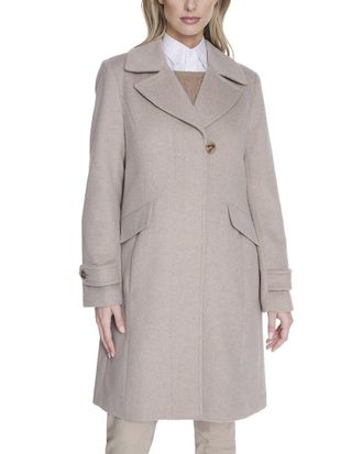 Cole Haan Wool-Blend Coat