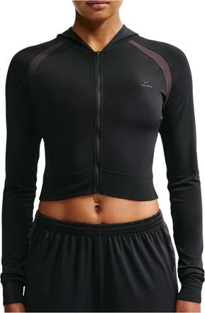 Nike (WMNS) Nike x SKIMS Stretch Nylon Baby Hoodie Obsidian Igneous IU2211-054