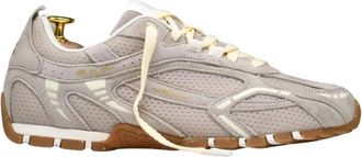 Mercer Amsterdam Re-Run Drive - Dames - Sneakers - Grijs - 40 EU - Leer - Schoenen