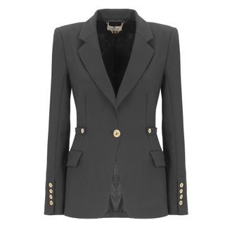 Elisabetta Franchi Mujer, Chaquetas, Negro, Talla: M