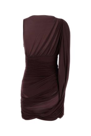 Magda Butrym Bordeaux Exterior: Cupro Elastane Abiti Dress