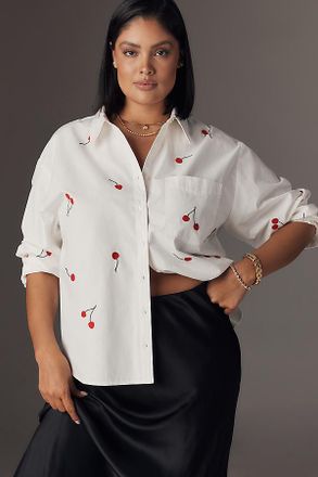 Maeve The Shrunken Bennet Buttondown Shirt by Maeve