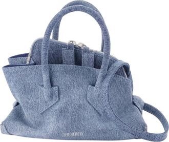 The Attico Dames, Tassen, Blauw, Maat: ONE Size Denim