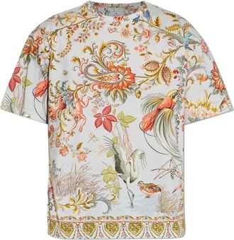 Etro Hombre, Camisetas, Azul, Talla: S