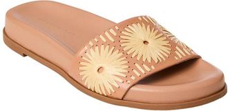 Jack Rogers Somerset Raffia & Leather Sandal