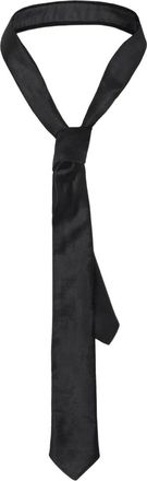 Forte_Forte My Scarf Tie - Dames - Stropdassen - Zwart - ONE Size - Katoen - Accessoires