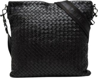 Bottega Veneta Pre-owned Vintage Schoudertas - Dames - Vintage Schoudertas - Zwart - ONE Size - Leer - Vintage