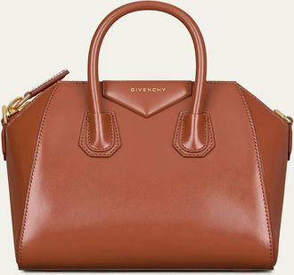 Givenchy Antigona Mini Top-Handle Bag in Patent Leather