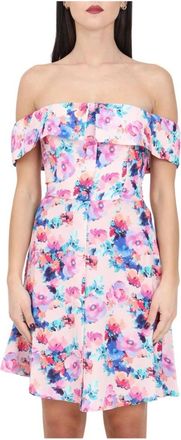 Mar De Margaritas Korte jurk met ritssluiting - Dames - Korte kleedjes - Veelkleurig - M - Kleedjes