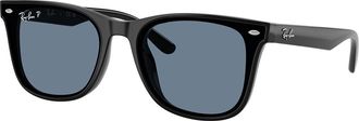 Ray-Ban RB4420 Polarized 601/2V Mens Sunglasses Black Size 65