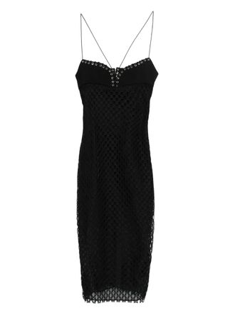 Ludovic de Saint Sernin Isabella lace dress - Black