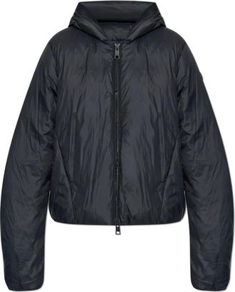 Canada Goose Donsjack Elba - Dames - Gewatteerde jassen - Zwart - L - Satijn - Jassen