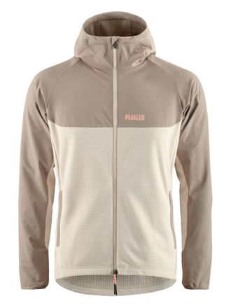PEdALED hooded panelled jacket - Neutrals