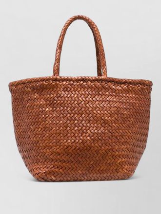Dragon Diffusion beach shopper bag dual handles woven