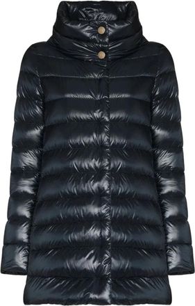Herno Amelia Down Coat - Dames - Dons jassen - Blauw - 2XL - Nylon - Jassen