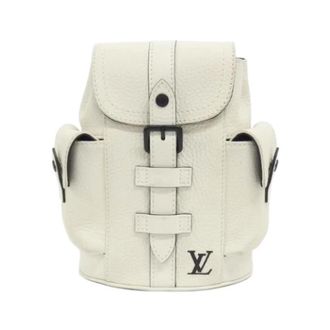 Louis Vuitton Pre-owned Christopher XS Borsa a Spalla in Pelle di Vitello Taurillon - - Pre-owned - Donna - Beige - ONE SIZE