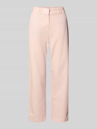 Jake*s Casual Chino mit Paspeltaschen am Ges&auml;&szlig; in Hellrosa, Gr&ouml;&szlig;e 34