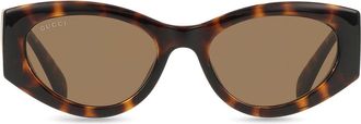 Gucci GG1691S Asian Fit 002 Womens Sunglasses Tortoiseshell Size 54 - Free RX Lenses - Free RX Lenses