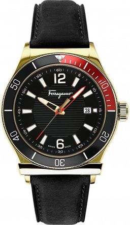Ferragamo SFYK00420 Mens 1898 Sport Watch - Gold - One Size