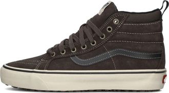 Vans Sk 8-hi Ge&iuml;soleerde Hoge Sneakers - Heren - Sneakers - Bruin - 40 1/2 EU - Leer - Schoenen