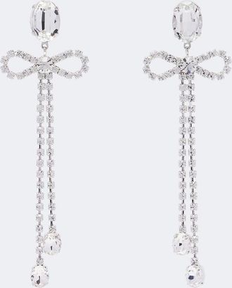Magda Butrym Crystal-embellished drop earrings