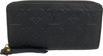 Louis Vuitton Noir Long Wallet (Bi-Fold) (Pre-Owned)