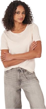 Repeat T-Shirt - Dames - T-shirts - Beige - 2XL - Tops