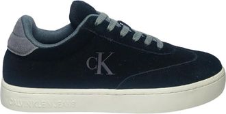 Calvin Klein Jeans Sneaker Camoscio - Heren - Sneakers - Zwart - 44 EU - Schoenen