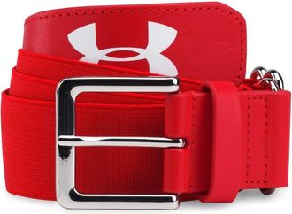 Under Armour Mens Baseball Belt, Red/Red, One Size
