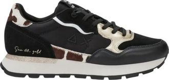 Sun 68 Ally Sneaker - Dames - Sneakers - Zwart - 39 EU - Leer - Schoenen