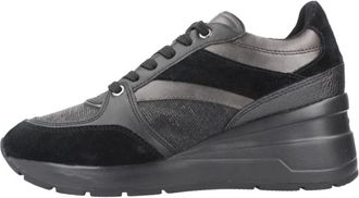 Geox Mujer, Zapatos, Negro, Talla: 40 EU