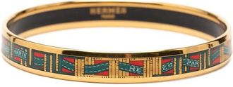 Herm&egrave;s Pre-owned Hermes Narrow Cloisonne Enamel Bangle 62 Ladies 6J4RUEV6L0K9XI2U