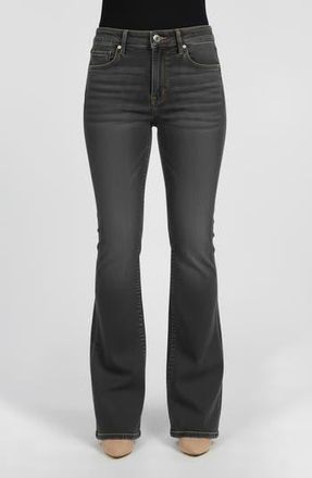 Bebe The Core Flare Leg Jeans in Black at Nordstrom Rack, Size 29